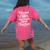Daycare Provider Infant Teacher Quotes Toddler Teaching Women's Comfort Colors T-Shirt Back Print Crunchberry