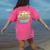 Daycare Teacher Daycare Provider Early Childhood Vibes Women's Comfort Colors T-Shirt Back Print Crunchberry Daycare Teacher Daycare Provider Early Childhood Vibes Women's Comfort Colors T-Shirt Back Print Crunchberry