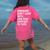 Dinosaurs Didn't Learn Math Math Teacher Women's Comfort Colors T-Shirt Back Print Crunchberry