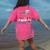 Disney Minnie Mouse Beautiful Day For Learning Teacher's Day Women's Comfort Colors T-Shirt Back Print Crunchberry