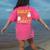 What Are We Doing Today Halloween PE Spooky Teacher Women's Comfort Colors T-Shirt Back Print Crunchberry