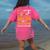 Don't Need Costume I'm A High School Math Teacher Halloween Women's Comfort Colors T-Shirt Back Print Crunchberry