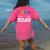 Dyslexia Awareness Month Dyslexia Teacher Therapist Women's Comfort Colors T-Shirt Back Print Crunchberry