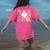 ESL Teacher Boo Crew Halloween Costume Women's Comfort Colors T-Shirt Back Print Crunchberry