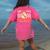 Fab Boo Lous 5th Grade Teacher Retro Ghost Spooky Halloween Women's Comfort Colors T-Shirt Back Print Crunchberry