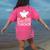 Faboolous Substitute Teacher Halloween Costume Women's Comfort Colors T-Shirt Back Print Crunchberry