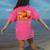 Fall Vibes Costume Teacher Thanksgiving Leopard Gnome Women's Comfort Colors T-Shirt Back Print Crunchberry