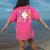 First Grade Boo Crew Teacher Student Halloween Costume Women's Comfort Colors T-Shirt Back Print Crunchberry