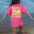 Geography Teacher Easily Distracted By Maps Women's Comfort Colors T-Shirt Back Print Crunchberry