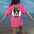 Green Boston Terrier Shamrock St Patricks Day Boston Terrier Women's Comfort Colors T-Shirt Back Print Crunchberry