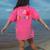 H Is For Head Start Teacher First Day Of School Tee Women's Comfort Colors T-Shirt Back Print Crunchberry