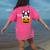 The Halloween Boston Terrier Women's Comfort Colors T-Shirt Back Print Crunchberry