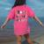 Halloween Library Ghost Books Teacher Spooky Trick Or Teach Women's Comfort Colors T-Shirt Back Print Crunchberry