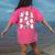 Halloween Math Teacher Ghost Math Teacher Spooky Halloween Women's Comfort Colors T-Shirt Back Print Crunchberry