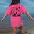 Halloween Music Note Clefs Spooky Ghost For Music Teacher Women's Comfort Colors T-Shirt Back Print Crunchberry