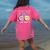 Happy To See Your Face Smile Face Teacher Back To School Women's Comfort Colors T-Shirt Back Print Crunchberry