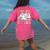 Haunted By My TBR Cute Ghosts Book Reading Teacher Halloween Women's Comfort Colors T-Shirt Back Print Crunchberry