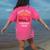 Hocus Pocus Everybody Focus Witch Halloween Teacher Women Women's Comfort Colors T-Shirt Back Print Crunchberry