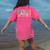 Hola Estudiantes Maestra Back To School Spanish Teacher Women's Comfort Colors T-Shirt Back Print Crunchberry