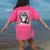 Well I'Ll Be a Monkey's Uncle Teacher And Student Women's Comfort Colors T-Shirt Back Print Crunchberry Well I'Ll Be a Monkey's Uncle Teacher And Student Women's Comfort Colors T-Shirt Back Print Crunchberry