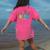 Infant Teacher Floral First Day Back To School Teaching Women's Comfort Colors T-Shirt Back Print Crunchberry Infant Teacher Floral First Day Back To School Teaching Women's Comfort Colors T-Shirt Back Print Crunchberry