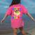 I Am Their Voice They Are My Heart Autism Awareness Teacher Women's Comfort Colors T-Shirt Back Print Crunchberry