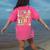 It's A Good Day To Teach Tiny Humans Teacher Teaching Women's Comfort Colors T-Shirt Back Print Crunchberry It's A Good Day To Teach Tiny Humans Teacher Teaching Women's Comfort Colors T-Shirt Back Print Crunchberry