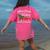 Jolliest Bunch Of Teachers This Side Of The Hallway Women's Comfort Colors T-Shirt Back Print Crunchberry Jolliest Bunch Of Teachers This Side Of The Hallway Women's Comfort Colors T-Shirt Back Print Crunchberry