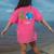 K Is For Kindergarten Teacher Tie Dye Back To School Kinder For Men Women Girls Kids Women's Comfort Colors T-Shirt Back Print Crunchberry