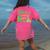 Kids My Nonna Loves Me Dinosaur Grandson Women's Comfort Colors T-Shirt Back Print Crunchberry