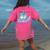 Kindergarten Teacher Dolphin Ocean Life Teaching Team Spirit Women's Comfort Colors T-Shirt Back Print Crunchberry Kindergarten Teacher Dolphin Ocean Life Teaching Team Spirit Women's Comfort Colors T-Shirt Back Print Crunchberry