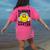 Kindergarten Teacher Hippie Smile Face Back School Women's Comfort Colors T-Shirt Back Print Crunchberry Kindergarten Teacher Hippie Smile Face Back School Women's Comfort Colors T-Shirt Back Print Crunchberry