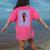 La Maestra Mexican Bingo Card Teacher Lottery Card Women's Comfort Colors T-Shirt Back Print Crunchberry La Maestra Mexican Bingo Card Teacher Lottery Card Women's Comfort Colors T-Shirt Back Print Crunchberry