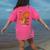 Leopard Pumpkin Love Teacher Life Thanksgiving Fall Women Women's Comfort Colors T-Shirt Back Print Crunchberry