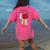 Let All That You Do Be Done In Love Christian Teacher Women's Comfort Colors T-Shirt Back Print Crunchberry