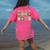 Library Is My Jam Librarian Appreciation Reading Teacher Women's Comfort Colors T-Shirt Back Print Crunchberry
