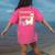 Llama Learning T Shirt Teachers Students Alpaca Lovers Women's Comfort Colors T-Shirt Back Print Crunchberry