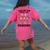 Love Job For Little Reasons Daycare Teacher Graphic Women's Comfort Colors T-Shirt Back Print Crunchberry