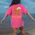 Love Preschool Back To School Yellow Bee Preschool Teacher For Men Women Girls Kids Women's Comfort Colors T-Shirt Back Print Crunchberry