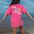 Maestra Fabulosa Bilingual Spanish Espanol Teacher School Women's Comfort Colors T-Shirt Back Print Crunchberry