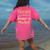 Magical Teacher Manager Of Mischief Birthday Family Party Women's Comfort Colors T-Shirt Back Print Crunchberry