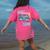 Middle School Is My Jam Cute Teacher Shirt 80's 90's Styl Women's Comfort Colors T-Shirt Back Print Crunchberry