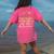 Montessori Teacher Women's Comfort Colors T-Shirt Back Print Crunchberry Montessori Teacher Women's Comfort Colors T-Shirt Back Print Crunchberry