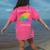 Nerdy Darwin's Finches Evolution Science Biology Teacher Women's Comfort Colors T-Shirt Back Print Crunchberry