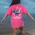 Nothing Beats 3rd Grade Back To School Kids Teachers Women's Comfort Colors T-Shirt Back Print Crunchberry