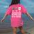 Nothing Beats 4th Grade Back To School Kids Teachers Women's Comfort Colors T-Shirt Back Print Crunchberry