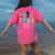 Lets Read Reading Teacher Back To School Literacy Pencil Bow Women's Comfort Colors T-Shirt Back Print Crunchberry Lets Read Reading Teacher Back To School Literacy Pencil Bow Women's Comfort Colors T-Shirt Back Print Crunchberry