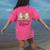 Retired 2025 A New Chapter Begins Retirement Teacher Book Women's Comfort Colors T-Shirt Back Print Crunchberry