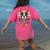 Retro Boston Terrier Dad Women's Comfort Colors T-Shirt Back Print Crunchberry