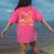 Retro Fall In Love With Learning Autumn Pumpkin Teachers Women's Comfort Colors T-Shirt Back Print Crunchberry